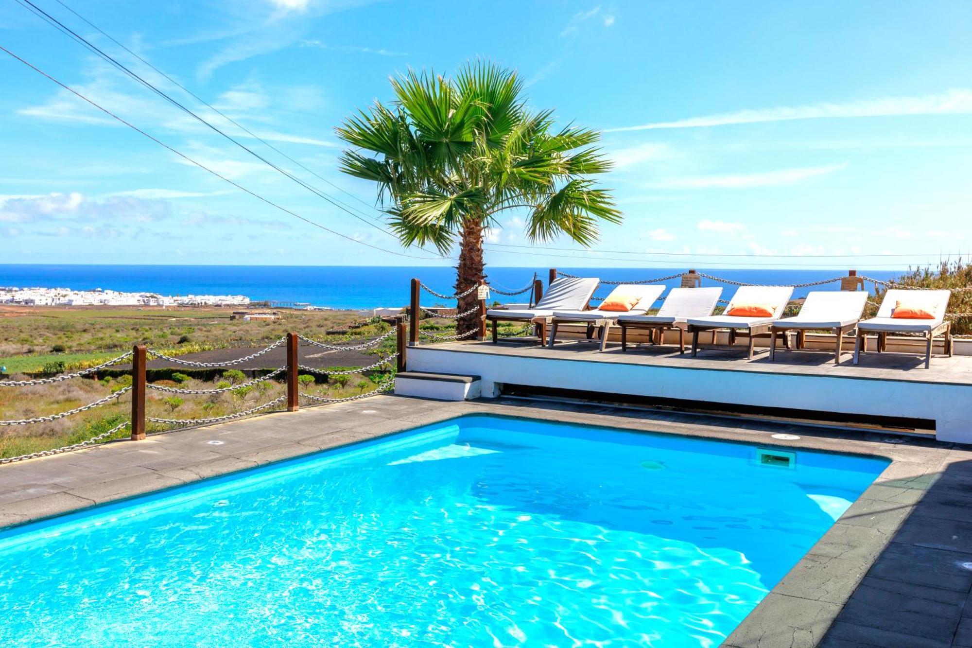 Luxus Villa Mit 5 Schlafzimmern, Heated Pool, Ps4, Fitnessraum Tabayesco Exterior photo